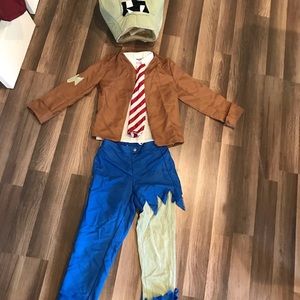 Boys Plants vs Zombies costume